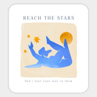 Reach The Stars Sticker